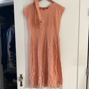 Vintage 60’s lace detailed dress.